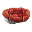 Ferplast Sofa 8 Red Cotton /пластмасово легло с дюшече, червено/ - 82х59х25  см