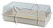 Клетка за гризачи Cage Maxi Duna, Ferplast - 99/51,5/36 см.