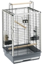 Клетка за средни и големи папагали Max 4 Black, Ferplast - 50/50/75 см.