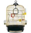 Клетка за малки птички Regina Brass, Ferplast – Ø 32,5/45,5 см.