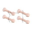 Ferplast Natural Ham Bone XS /овкусени кокали с шунка, 4 бр./ - 8.2 см.