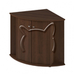 Stand Dubai 90 Walnut Corner /кафяв ъглов шкаф-маса за аквариум Dubai 90 Walnut/