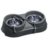 Ferplast  Duo Feed 05 Grey /пластмасова поставка с купи Orion KC 56/ - 2 x 1700 мл.