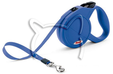 Flexi Classic Compact Medium /син автоматичен повод/ - 5м. лента до 25 кг.