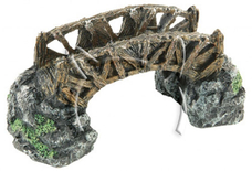Декоративен аксесоар за аквариум Каменен мост Blu 9157, Ferplast - 19/10/8,5 см