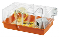 Клетка за хамстери, оборудвана - Cage Criceti 9 White, Ferplast - 46/29,5/22,5 см.