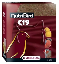 NutriBird C19 breeding – гранулирана храна за канарчета и финки - 5 кг.