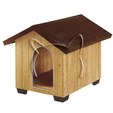 Дървена къщичка Domus Large, Ferplast - 102/84/79 см.