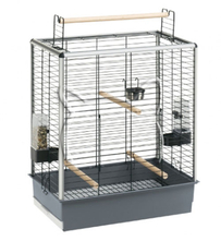 Клетка за средни и големи папагали Max 8 Black, Ferplast - 69/44,5/80 см.
