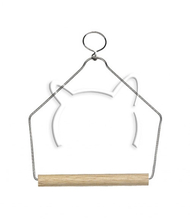 Дървена люлка за вълнисти папагали и канарчета, PA 4082, Ferplast -12/15 см.