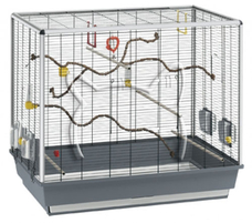 Клетка за птици Piano 7 Noir, Ferplast - 97/58/83 см.