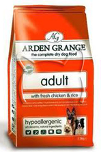 Arden Grange Adult /за възрастни кучета над 12 месеца с пилешко и ориз/ - 12 кг.