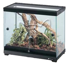 Терариум Explora 50 Black, Ferplast - 52/27/41 см