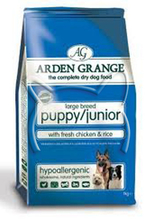 Arden Grange Puppy Large Breed /за подрастващи кучета от големи и гигантски породи с пилешко месо и ориз/ - 6 кг.