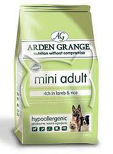 Arden Grange Adult Mini /за възрастни кучета от дребни породи над 12 месеца с агнешко и ориз/ - 2 кг.
