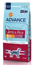 Advance Adult Lamb & Rice /с агнешко и ориз за средни и големи породи над 1 година/ - 12 кг.