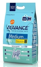 Advance Medium Puppy /за кучета от средни породи от 2 до 12 месеца/ - 15 кг.