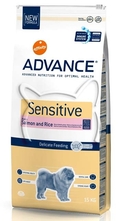 Advance Sensitive /за чувствителни и капризни кучета от всички породи над 1 година/ - 12 кг.