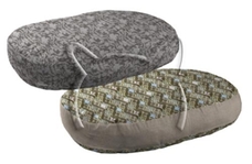 Меко легло със сваляща се калъфка Eolo 60, Ferplast - 60/40/16 см. - зеленикаво