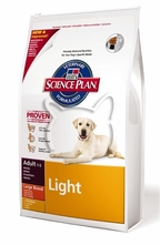 Hills Light Adult Large Breed /за едри  породи от  1 до 5 години с наднормено тегло/ - 12 кг