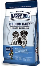Happy Dog Medium Baby 28 /за кучета от средни породи от 1 до 5 месеца/ - 1 кг
