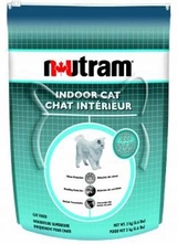 Nutram Indoor Cat /за живеещи у дома котки от 1 до 10 години/ - 1.8 кг.