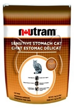 Nutram Sensitive Stomach Cat /за котки с капризен стомах от 1 до 10 години/ - 1.8 кг.