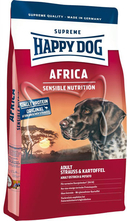 Happy Dog Africa /с щраусово месо и картофи за всички породи/ - 1 кг.