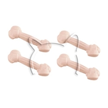 Ferplast Natural Ham Bone XS /овкусени кокали с шунка, 4 бр./ - 8.2 см.