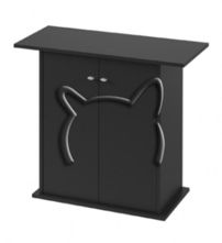 Stand Dubai 80 Black /шкаф - маса за аквариум Dubai 80 Black/ - черна
