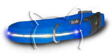Visiglo Blue/Blue L /син светещ нашийник с синя светлина/ от 41 до 66 см.