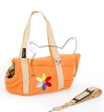 Camon Cotton /оранжева транспортна чанта за котки/ - 42/24/25 см.