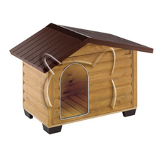 Ferplast Canada 4 /отваряща се дървена къща за кучета/ - 110/69/74 см.