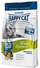 Happy Cat Adult Weide - Lamm /с агнешко за чувствителни котки над 1 година/ - 10 кг.