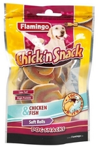 Flamingo Chick’n Snack - /ролца с пиле и риба/ - 85 гр.