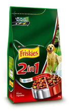 Friskies 2 in 1 /суха храна или с добавка на вода/ - 7.5 кг.