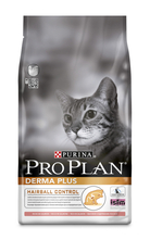 Pro Plan Adult Derma Plus /за възрастни котки със сьомга с Hairball Control/ - 1.5kg
