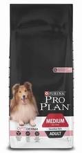 Pro Plan Adult Medium Sensitive /със сьомга и ориз за всички породи/ - 14 кг