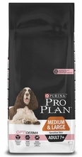 Pro Plan Medium/Large Adult 7+ Sensitive Skin /със сьомга и ориз над 7 години за средни и големи кучета/ - 14 кг