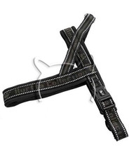 Hurtta Padded Harness Black /черен подплатен нагръдник за куче/ - 100 см.