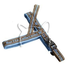 Hurtta Padded Harness Blue /син подплатен нагръдник за куче/ - 100 см.