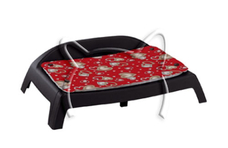 Ferplast Dog Bed Sleepy 100 Cushion - пластмасово  легло на крачета с възглавница, 122/79/36 см